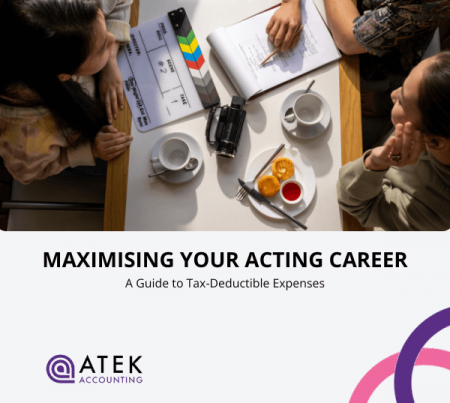 Maximising Your Acting Career A Guide to Tax-Deductible Expenses | Atek Accounting