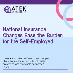 National Insurance Changes Ease Burden for Self-Employed | Atek Accounting