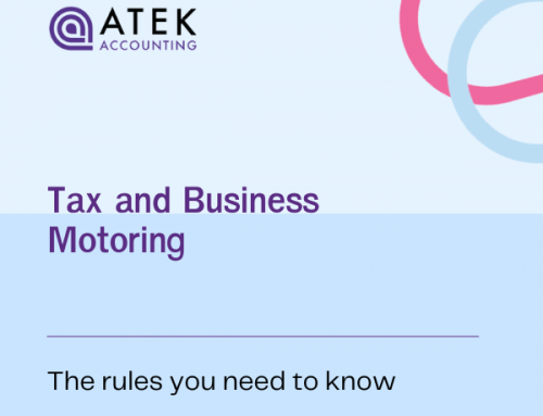 Key Rules to Know About Tax and Business Motoring