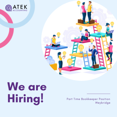 Bookkeeper Job in Weybridge, Surrey | Atek Accounting