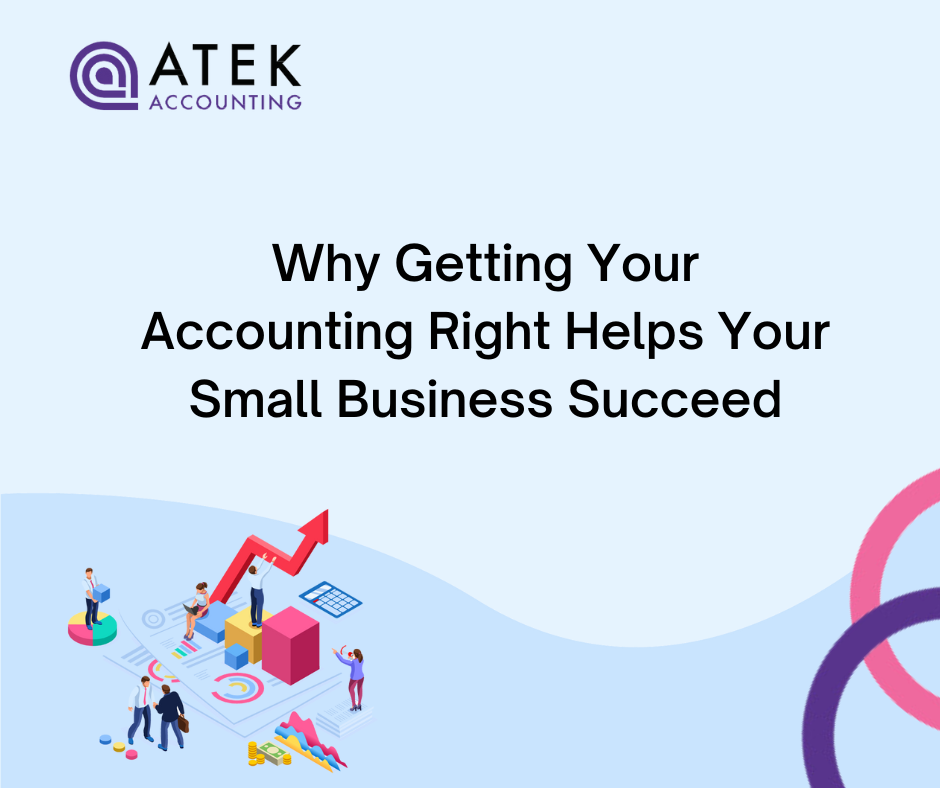 Why Getting Your Accounting Right Helps Your Small Business to Succeed | Atek Accounting